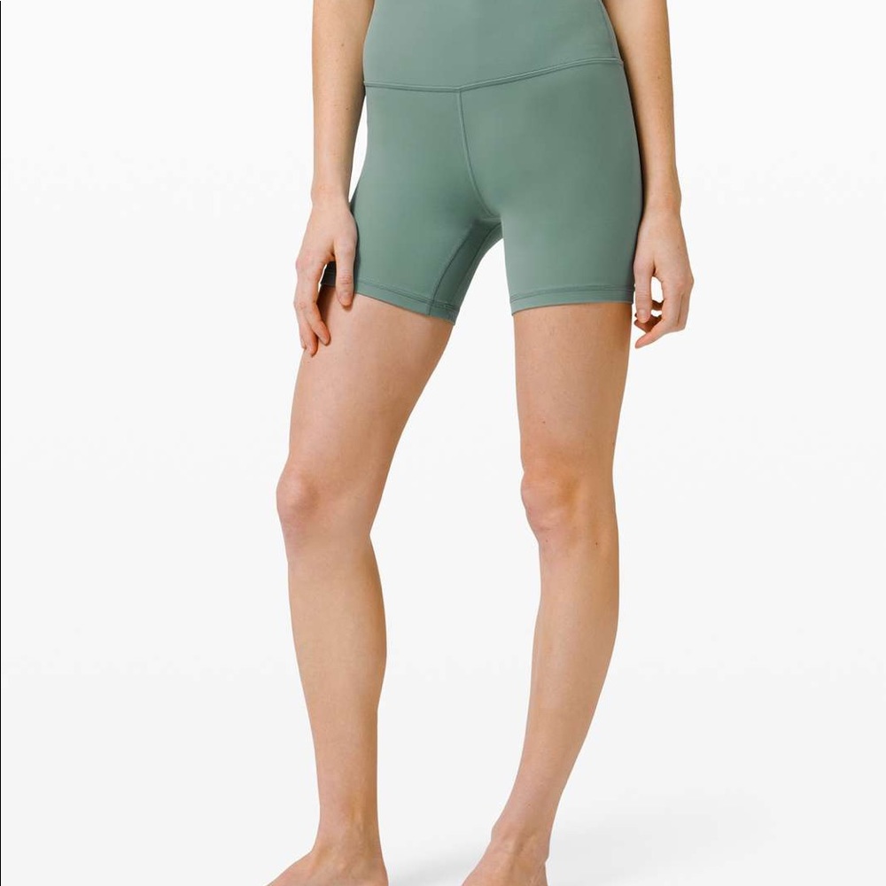 Lululemon Align Shorts 6” in Tidewater Teal
